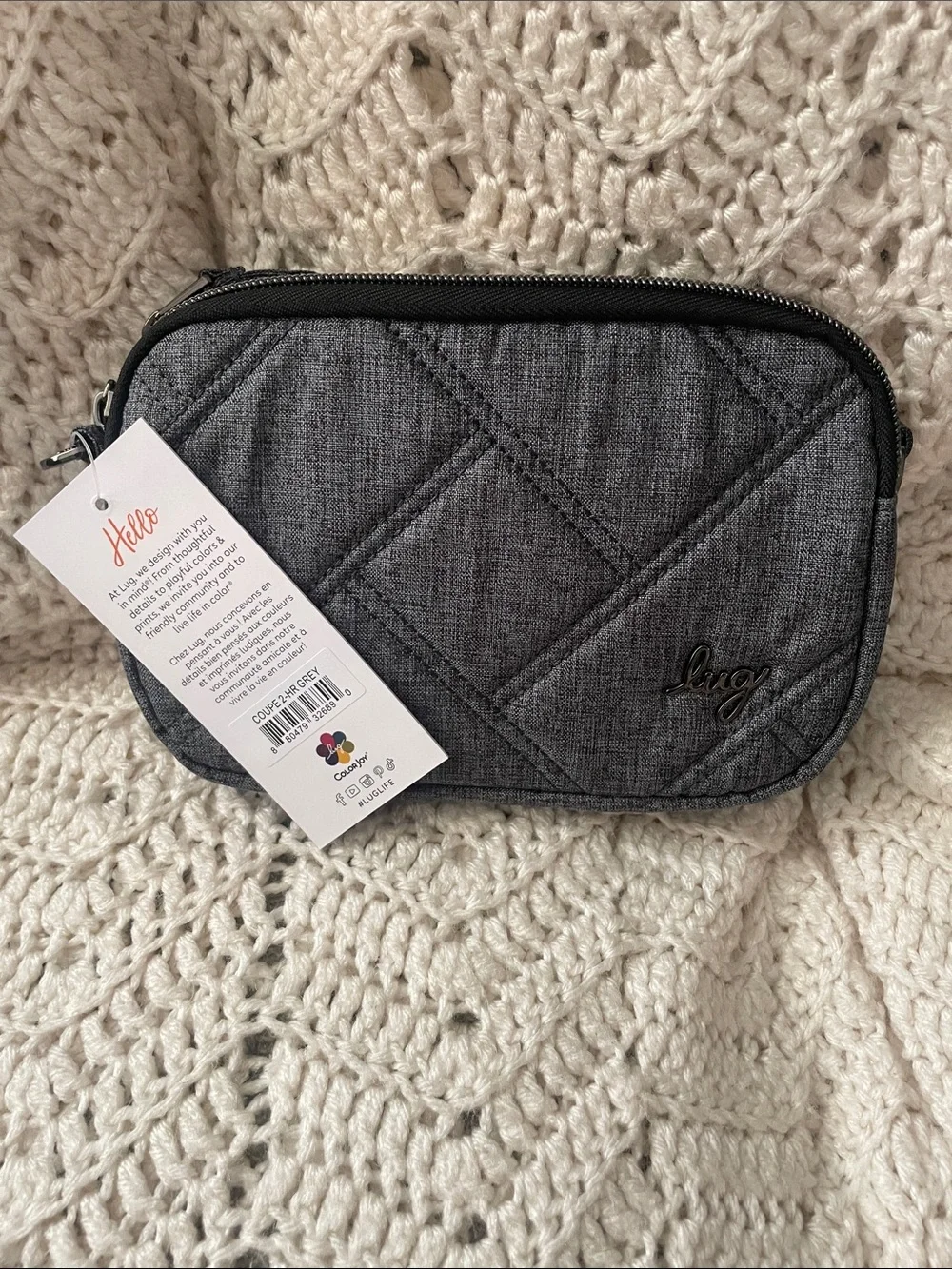 NWT- Lug Coupe 2 Heather Grey